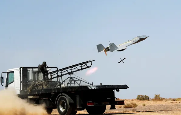 Iran, UAV, Loitering Amunition, Anti Radiation Missile, Omid