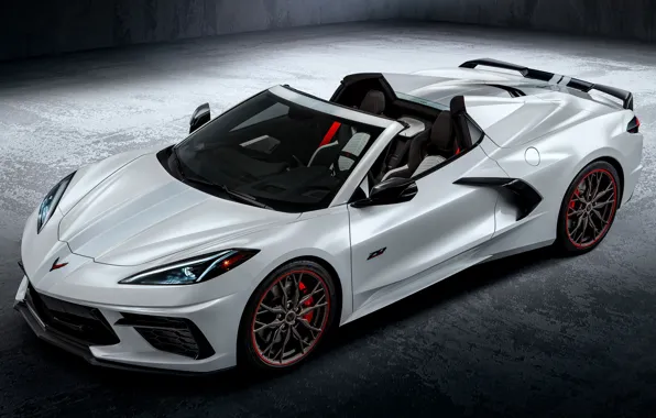 Картинка Corvette, Chevrolet, Convertible, Stingray, 2023, 70th Anniversary