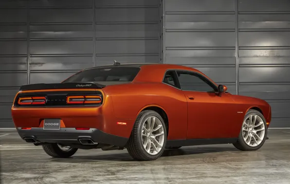 Dodge, Challenger, вид сзади, 50th Anniversary Edition, 2019