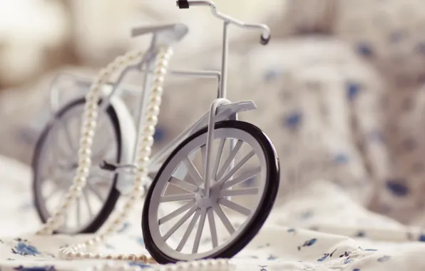 Картинка велосипед, игрушка, колеса, фигурка
