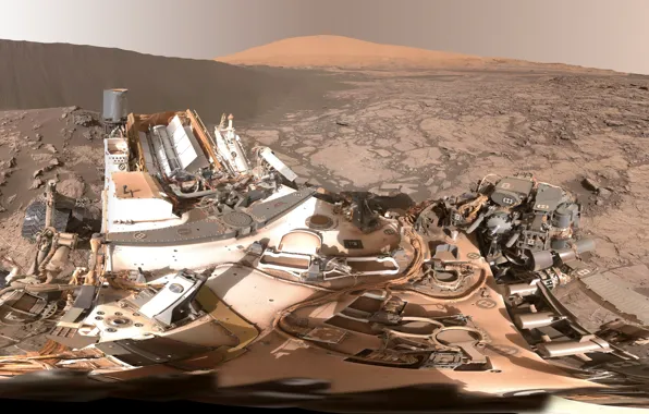 Картинка дюны, намибские, панорамный обзор, на Марсе