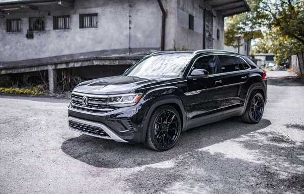 Volkswagen, Black, Atlas, JR Wheels, Volkswagen Atlas