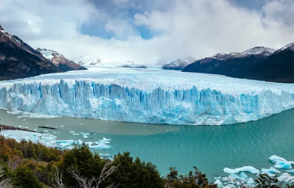 Горы, фото, ледник, Аргентина, Перито Морено