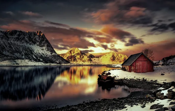 Картинка Норвегия, Norway, Reine