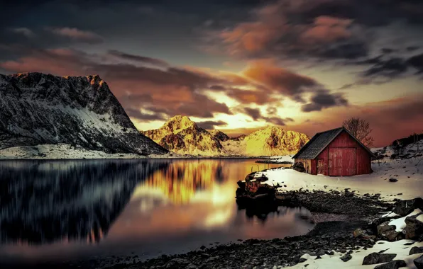 Норвегия, Norway, Reine