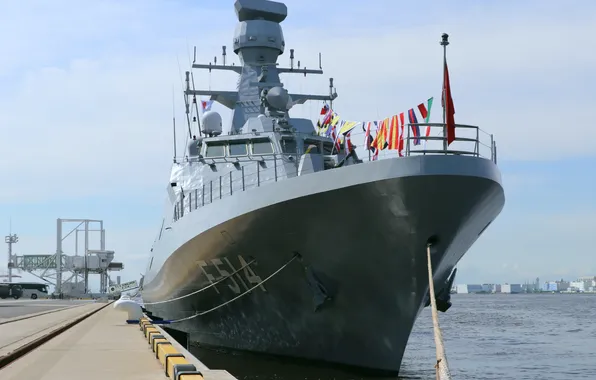 Япония, корвет, визит, TCG Kinaliada