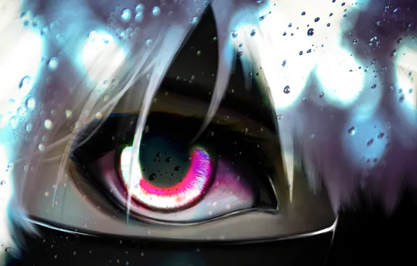 Картинка лицо, глаз, аниме, арт, парень, челка, токийский гуль, tokyo ghoul