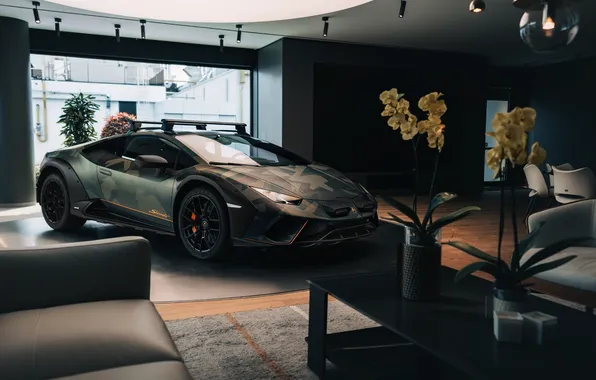 Картинка Lamborghini, Huracan, 2024, Lamborghini Huracán Sterrato All-Terrain Ad Person