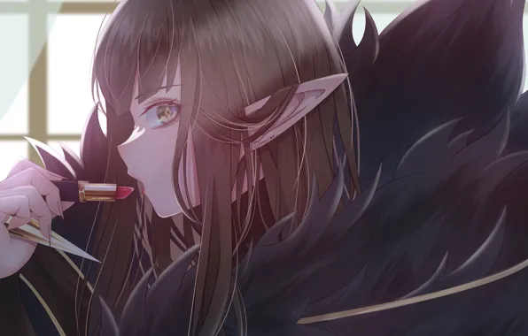 Девушка, помада, Red Assassin, Fate / Apocrypha, Aka no Assassin