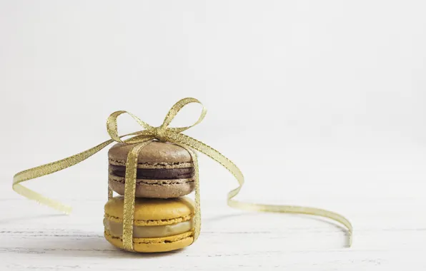 Лента, десерт, wood, sweet, dessert, macaron, макарун
