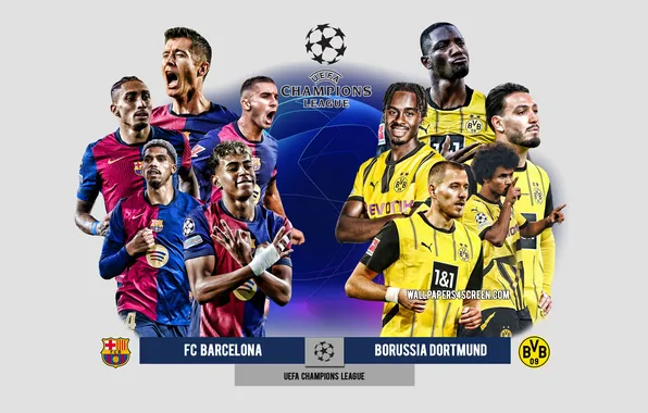 Champions League, FC Barcelona, Barca, BVB, Robert Lewandowski, Lsmine Yamal, Barcelona vs Dortmund, Jamie Gittens