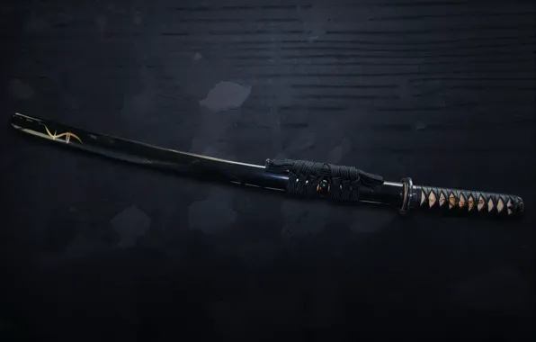Картинка меч, катана, самурай