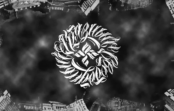 Музыка, Логотип, Арт, Art, Music, Wallpaper, Russian Hip-Hop, Black &ampamp; White