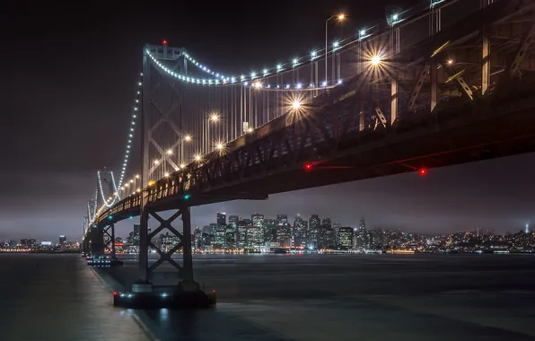 Картинка San Francisco, architecture, Bay Bridge