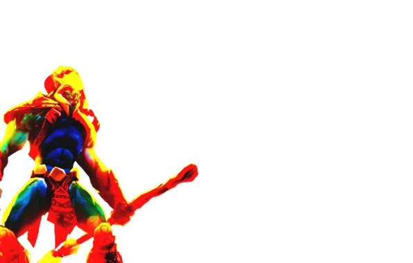 Минимализм, minimalism, Valve, games, Dota, Дота, Huskar, Хускар