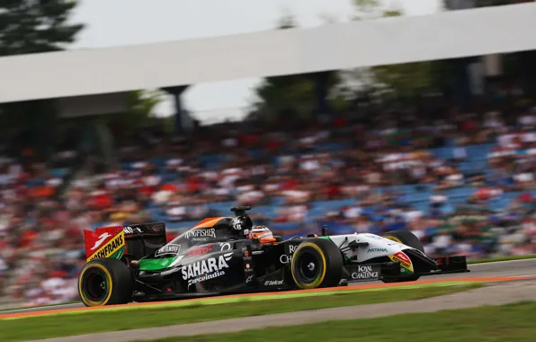 Germany, formula, formula one, sahara force india, Nico Hunkelberg., one f1, grand prix German Hockenheim