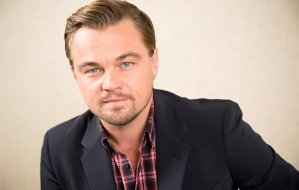 Картинка лицо, актер, мужчина, рубашка, пиджак, Леонардо Ди Каприо, Leonardo DiCaprio