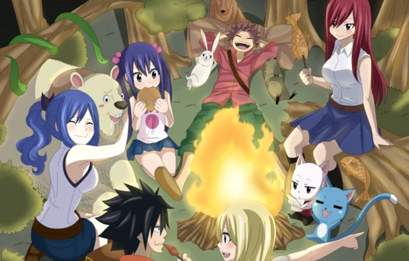 Anime, asian, manga, japanese, Fairy Tail, mahou, madoshi