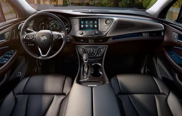 Интерьер, кроссовер, Buick, 2015-2016