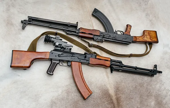 Картинка РПК, РПК-74, Два пулемёта