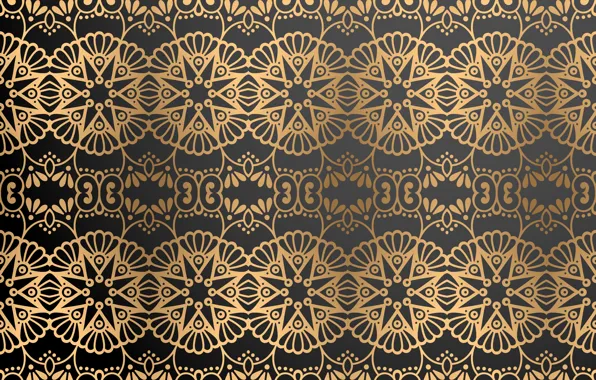 Узор, текстура, gold, орнамент, color