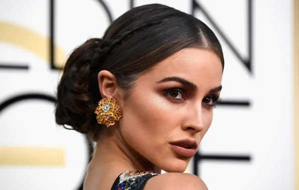 Картинка взгляд, поза, модель, портрет, макияж, актриса, фотосессия, hair