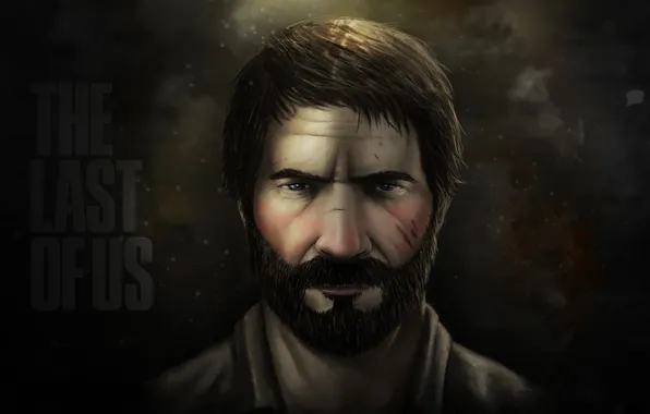Картинка лицо, ps3, The Last of Us, Naughty Dog, Joel