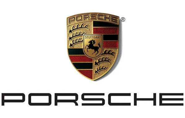 Wallpaper, logo, porsche, company