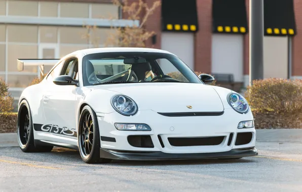 Картинка Porsche, GT3, White