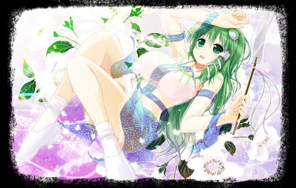 Картинка девушка, аниме, ножки