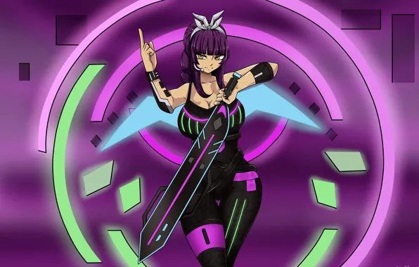 Game, anime, pretty, asian, manga, japanese, Fairy Tail, Kagura