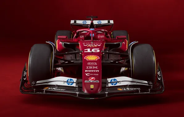 Картинка Ferrari, Wallpaper, Ferrari SF-25 2025