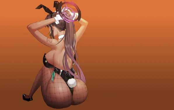 Girl, sexy, ass, Anime, butt, babe, bunny, tan