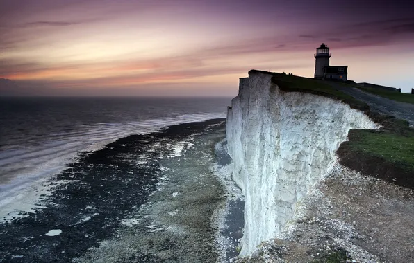 England, Beachy Head, Belle Tout Lighthouse