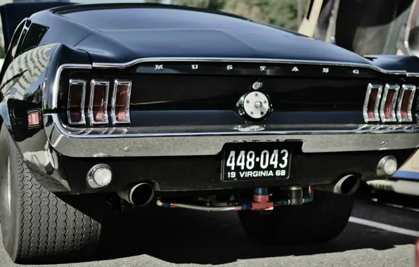 Mustang, Ford, Форд, Мустанг, 1968