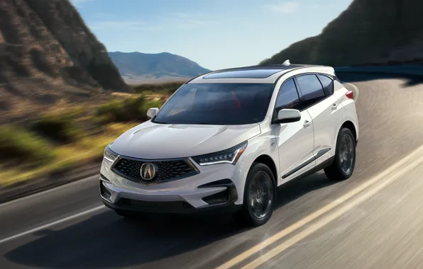 Скорость, Acura, RDX, 2019