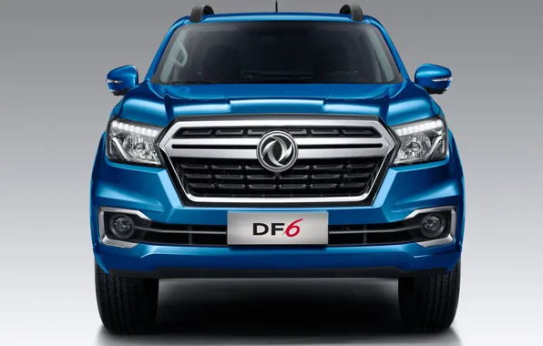 Картинка вид спереди, пикап, Dongfeng, Dongfeng DF6, Rich 6