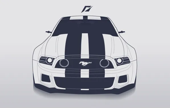 Mustang, Ford, Форд, Мустанг, Need for Speed, 2014, ART Line
