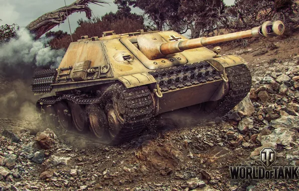 Картинка Германия, танк, танки, Germany, WoT, Мир танков, Jagdpanther, tank