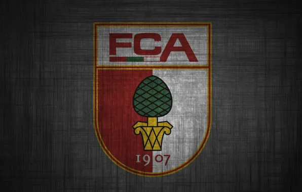 Wallpaper, sport, logo, football, FC Augsburg