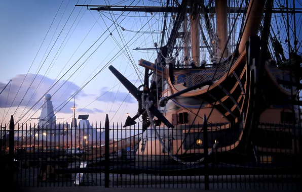 Линейный корабль, HMS Victory, Королевского флота Великобритании, первого ранга, 104-пушечный