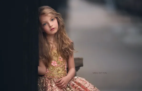 Взгляд, портрет, девочка