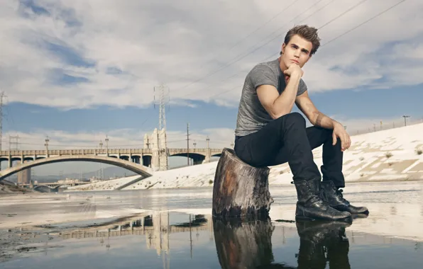 Картинка мужик, актер, Пол Уэсли, Paul Wesley, Gentlemen