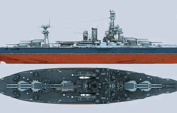 Дредноут, линейный корабль, ВМС США, USS New York