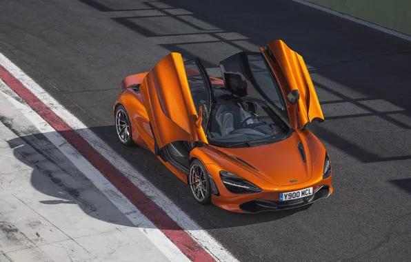 McLaren, двери, суперкар, Coupe, 2017, 720S