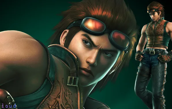 Рыжий, байкер, fighter, fighting, Tekken 6, Hwoarang, Tae Kwan