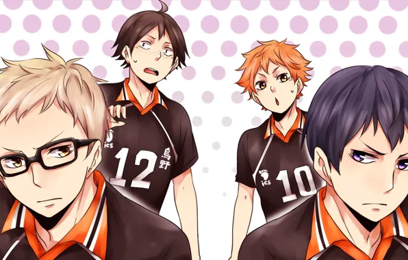 Спорт, арт, волейбол, Haikyuu