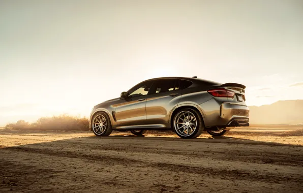 Дорога, дизайн, пустыня, BMW X6M