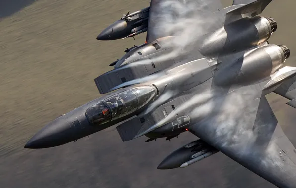 Картинка скорость, F15E, Strike Eagles