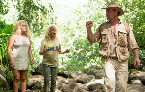 Cinema, girl, hat, jungle, woman, man, movie, blonde